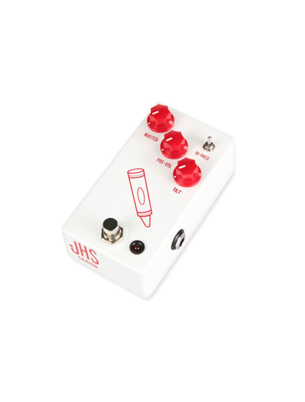 JHS Crayon Overdrive/Distortion Guitar Pedal - Open Box