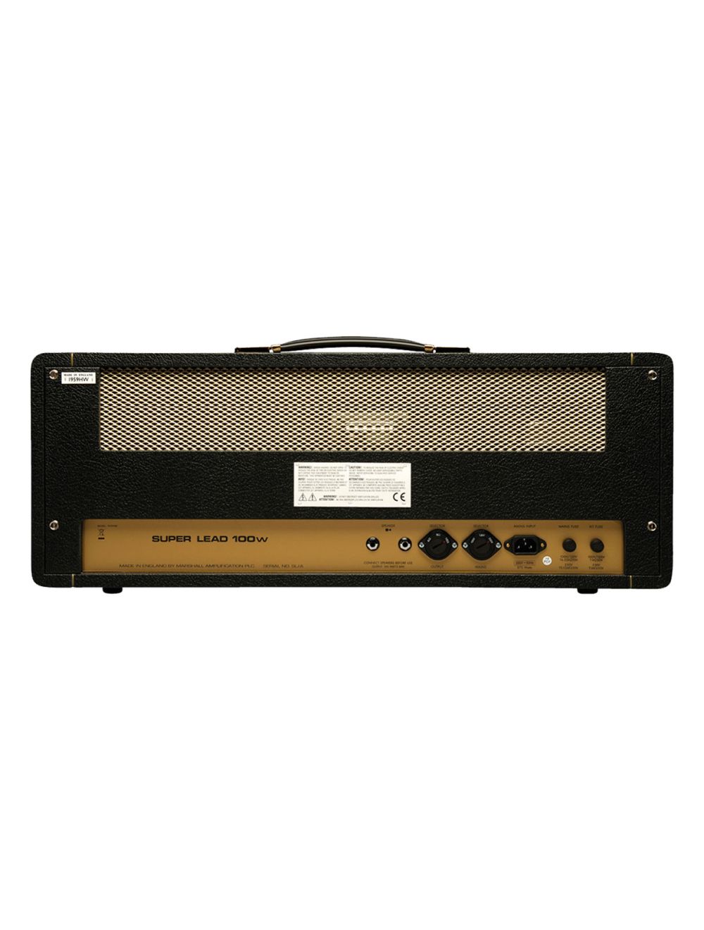 Marshall 1959HW 100-Watt Handwired Plexi Reissue Tube Guitar Head - Open Box