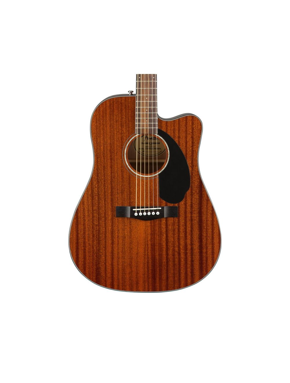 Used Fender CD-60SCE Dreadnought All-Mahogany - Natural
