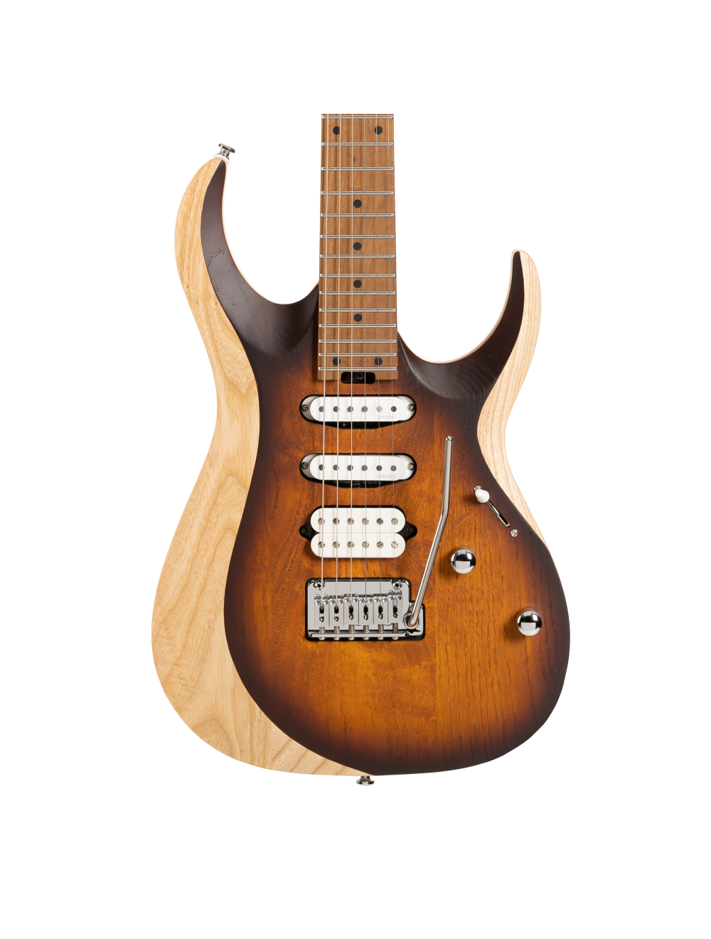 Cort X700 Triality 6-String Electric Guitar - Open Pore Vintage Burst