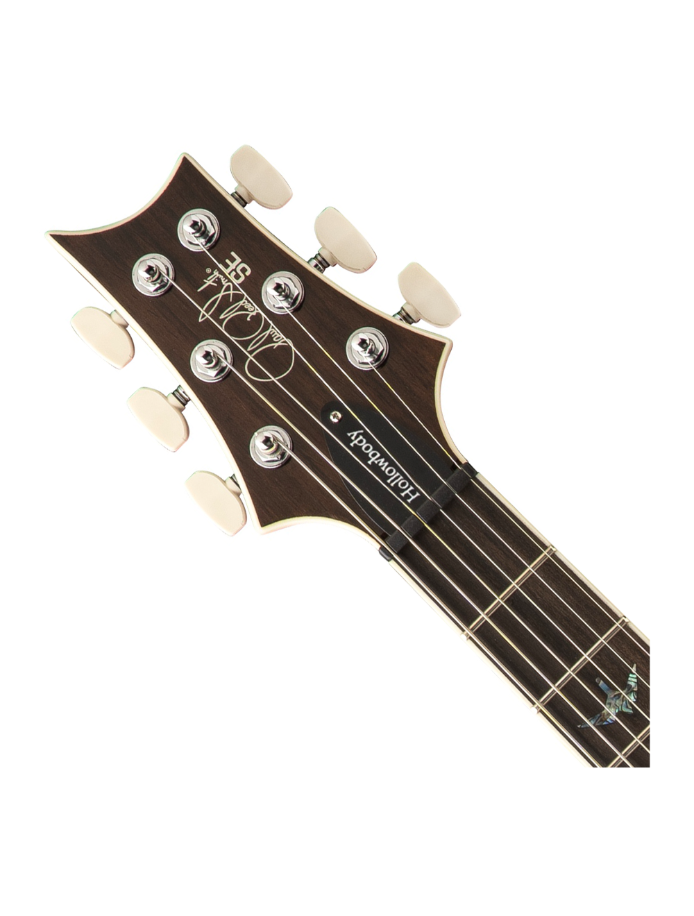 PRS SE Hollowbody II Piezo Electric Guitar - Orange Tiger Smokeburst