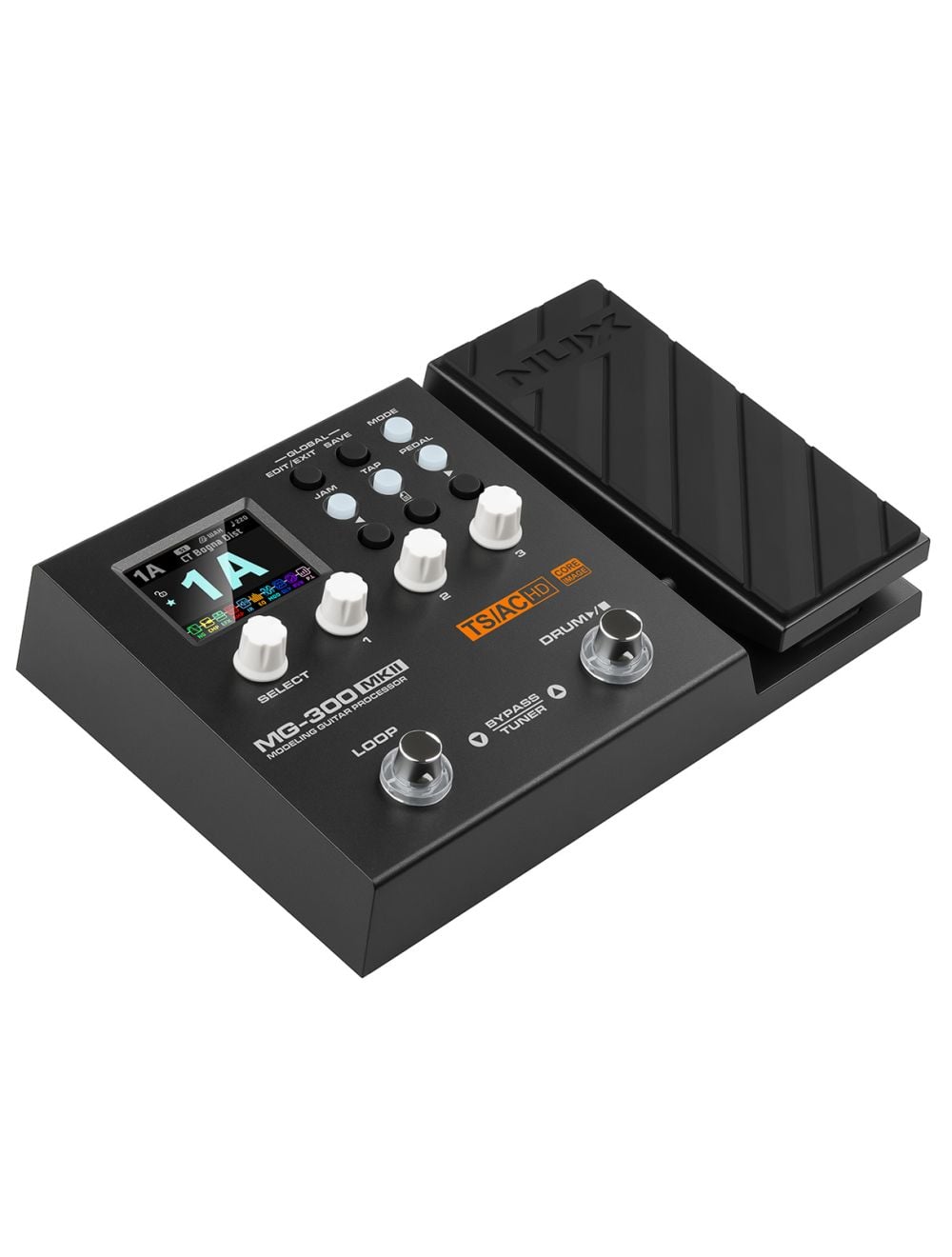 NUX MG-300MKII Multi-Effects and Amp Modeler Pedal - Open Box