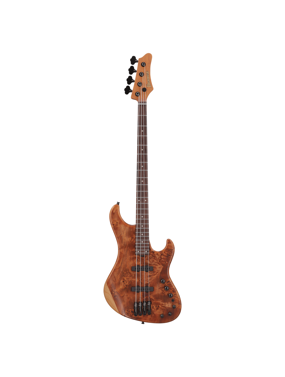 Used Ibanez MDM1600 MDM 4-String Bass Guitar w/Bag - Natural Mocha Low Gloss