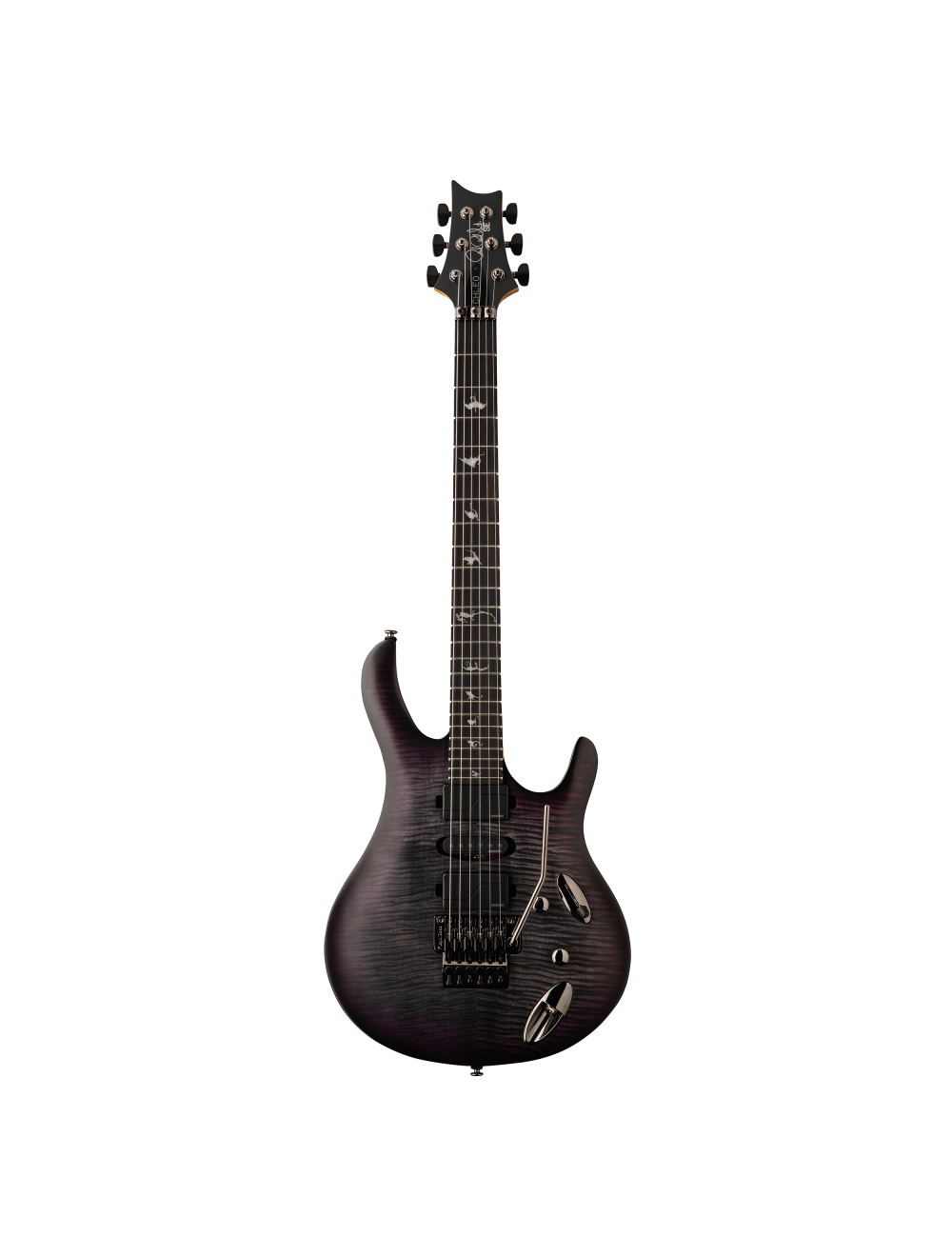 PRS SE Chleo Electric Guitar - Charcoal Purple Burst - Open Box