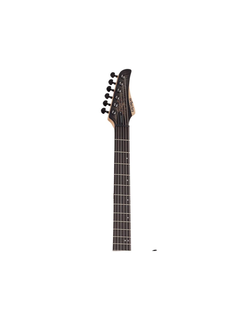 Schecter Reaper-6 FR Left Handed Guitar - Satin Charcoal Burst