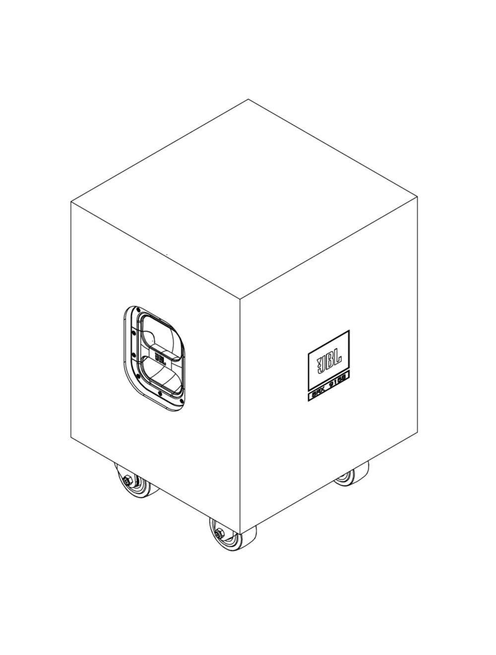 JBL SRX915S CVR Cover for JBL SRX915SF