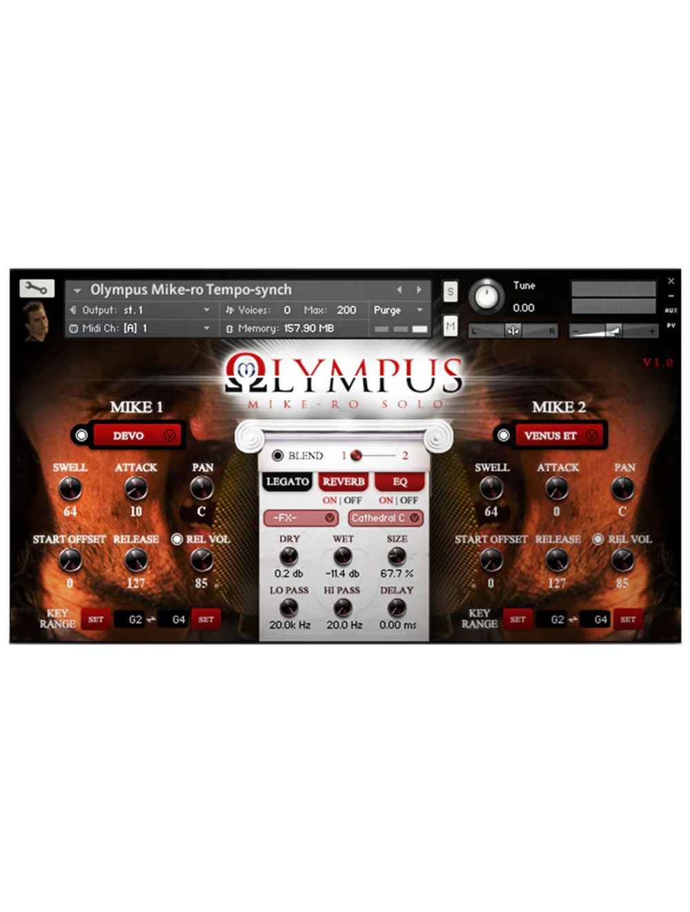 Soundiron Olympus Mike-Ro Solo Tenor