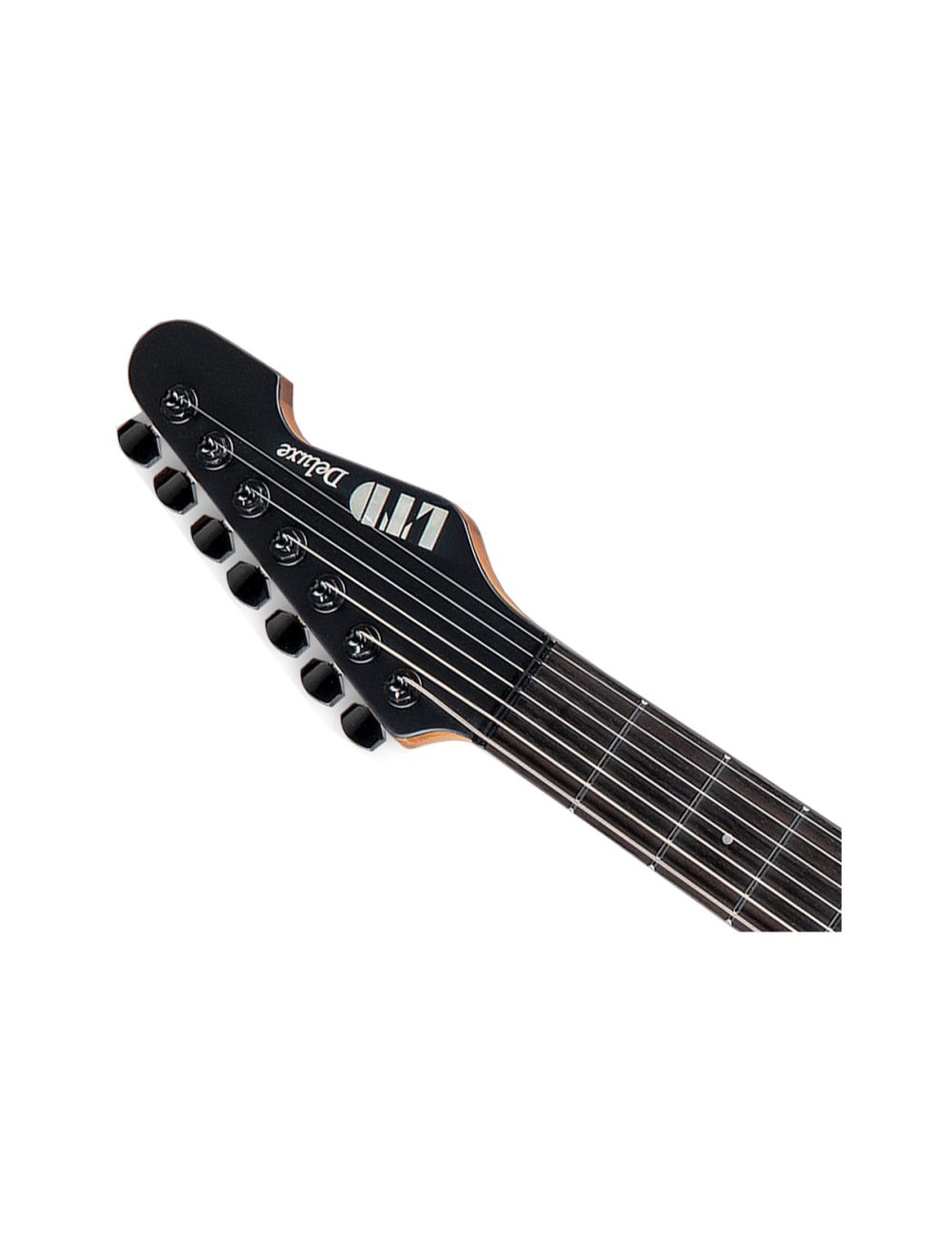 ESP LTD SN-1007 Baritone HT Electric Guitar - Black Blast - B-Stock