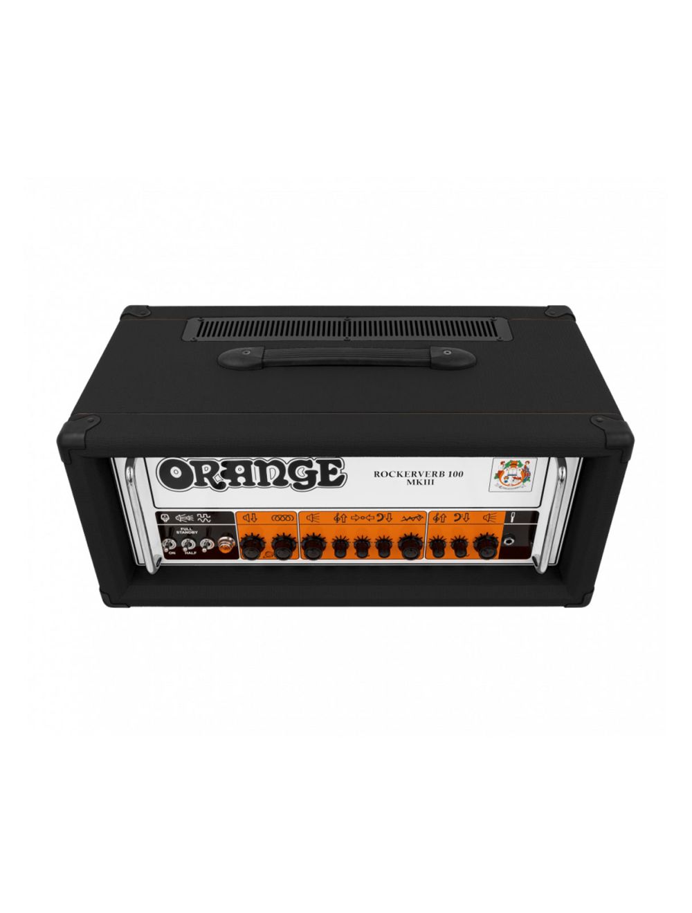 Orange Amplifiers Rockerverb 100 MKIII Tube Guitar Head - Black