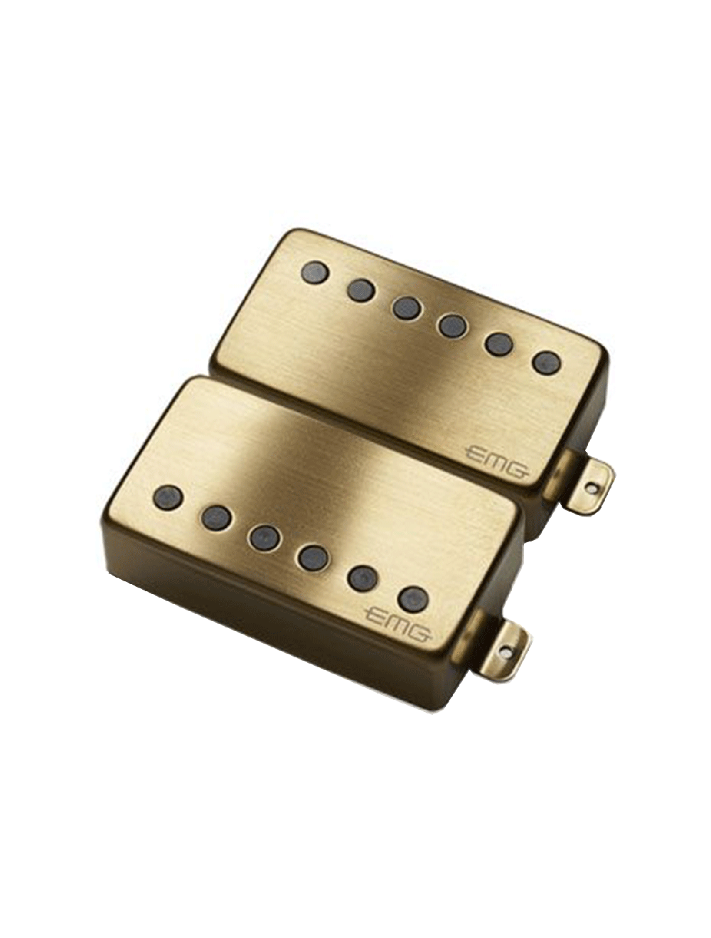 EMG James Hetfield Active Pickup Set (Long Shaft Pots) - Brushed Gold - Open Box