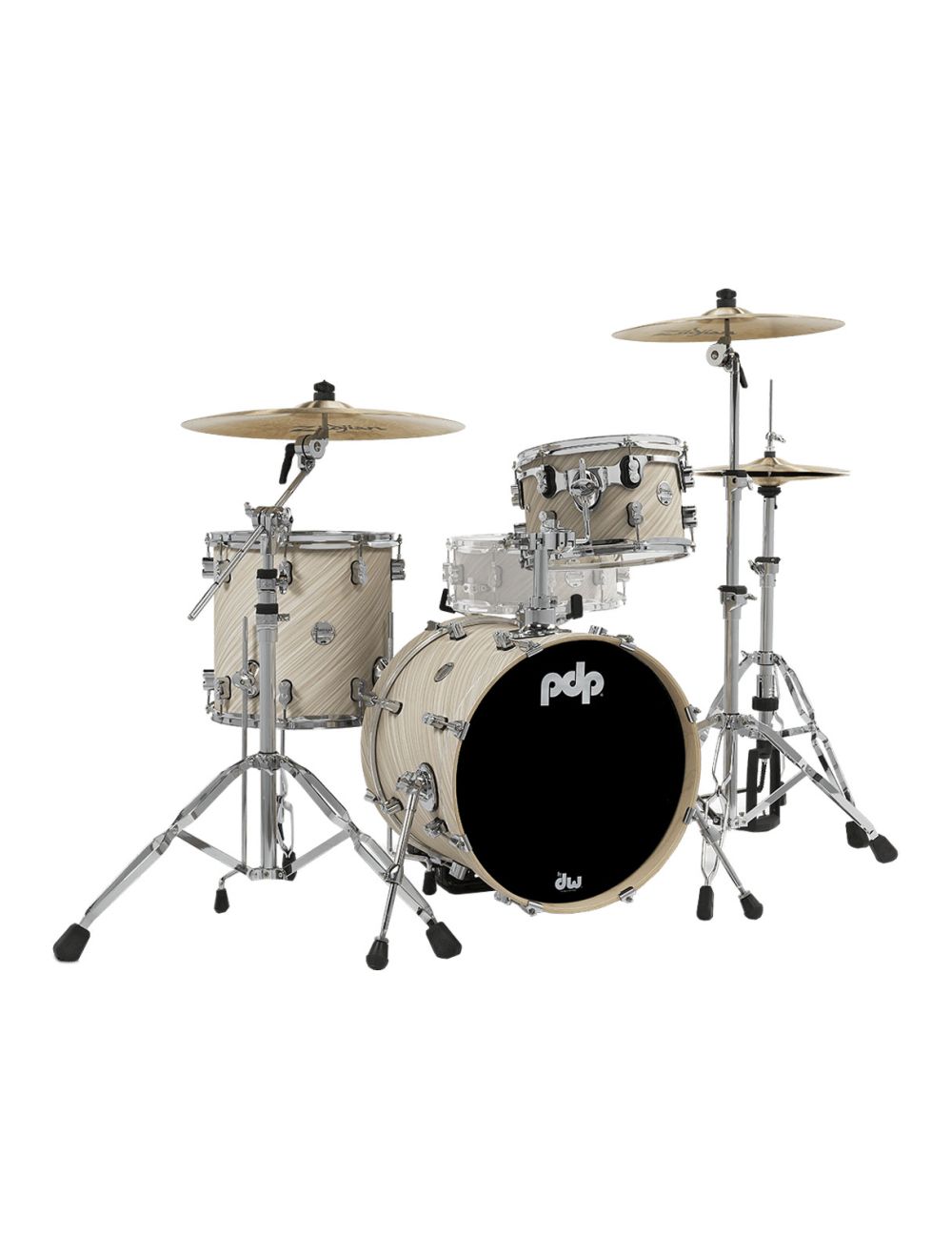 PDP Concept Maple 3-Piece Bop Shell Pack - Twisted Ivory
