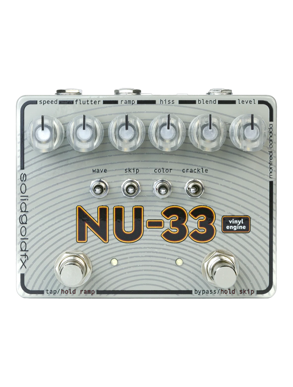 SolidGoldFX NU-33 Vinyl Engine Pedal - Open Box