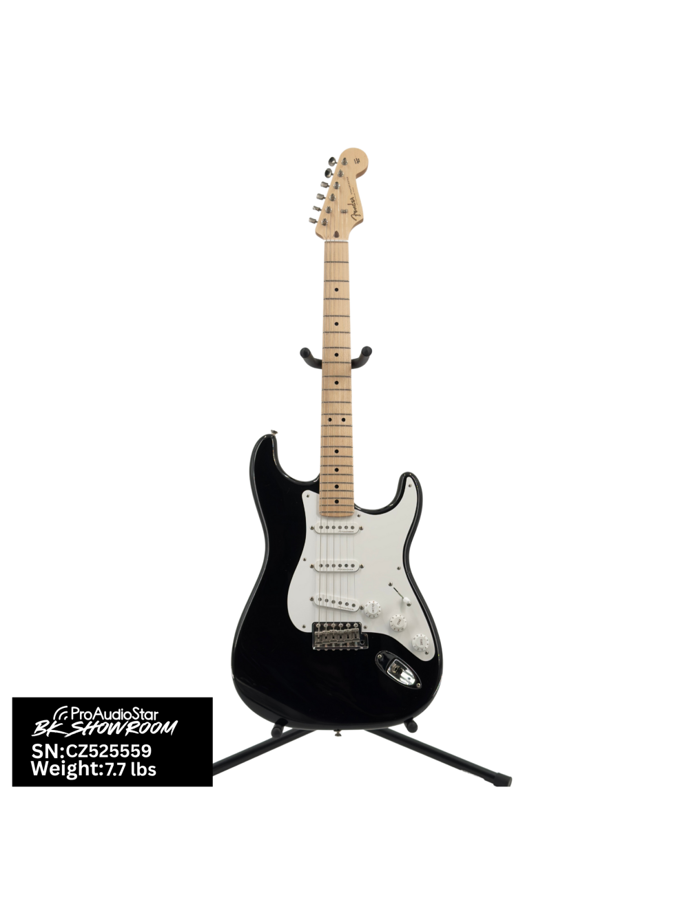 Used Fender 2015 Custom Shop Eric Clapton Stratocaster - Black w/OHSC