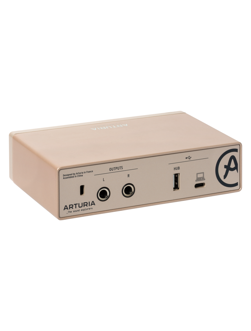 Arturia MiniFuse 1 USB-C Audio Interface - Champagne Edition