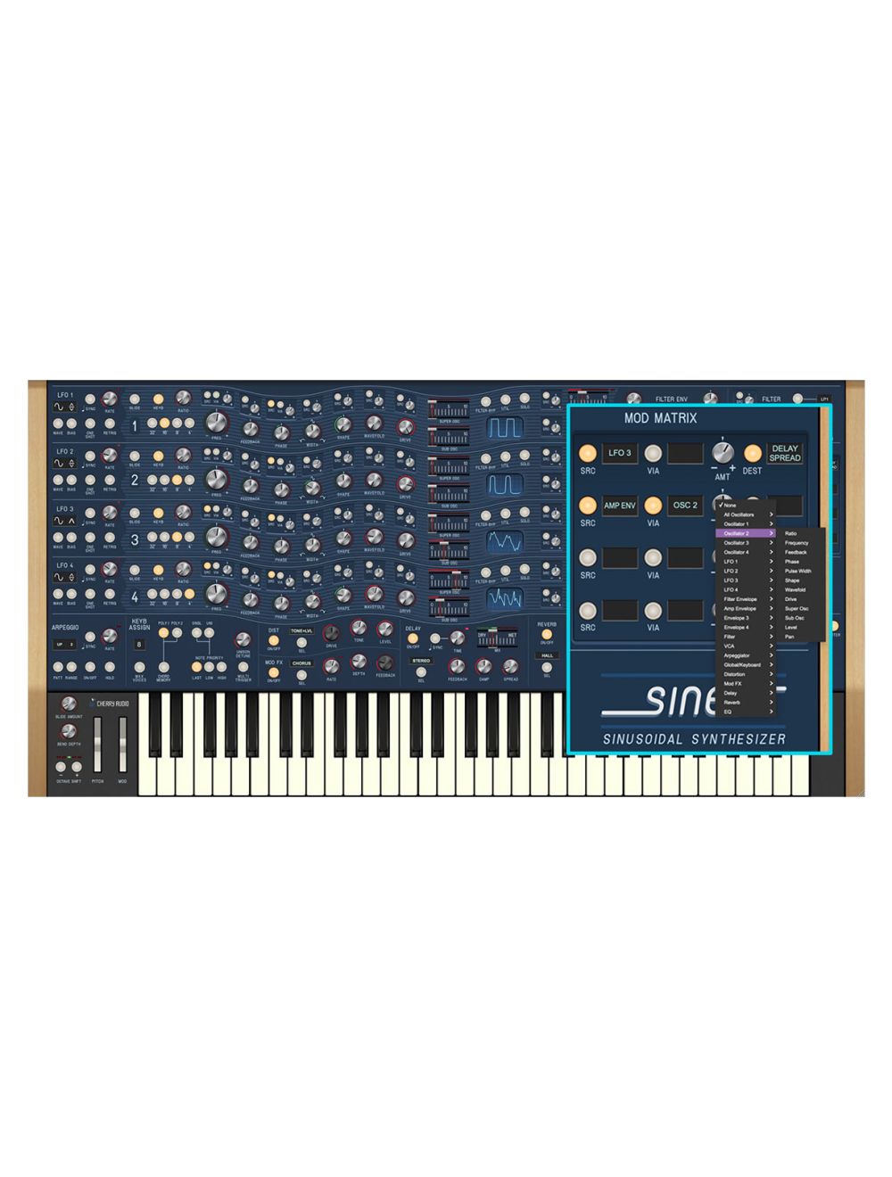 Cherry Audio Sines Synthesizer