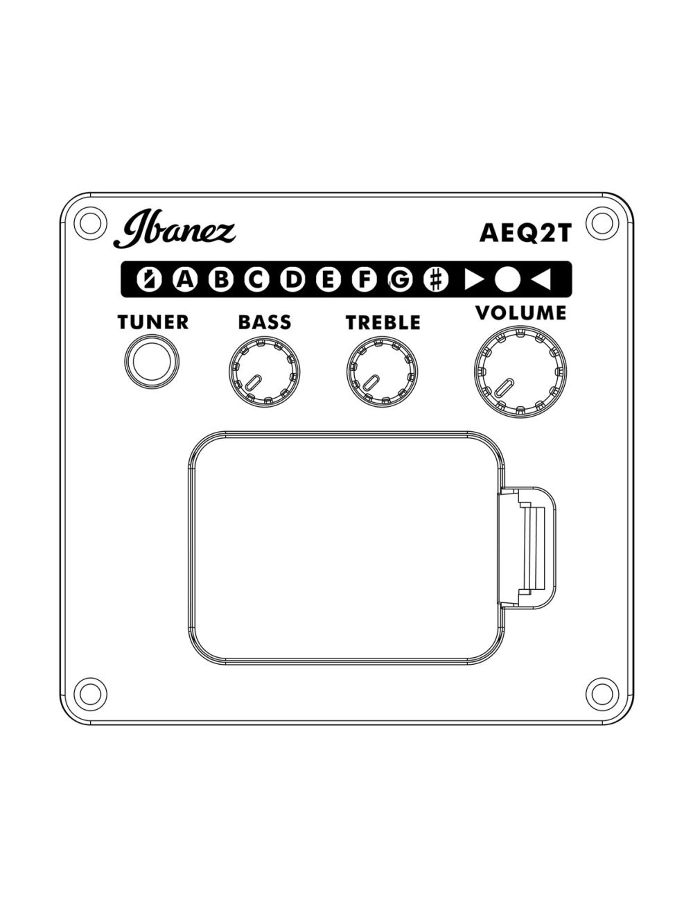 Ibanez AEG7MHWK Acoustic Electric Guitar Weatherd Black Open Pore