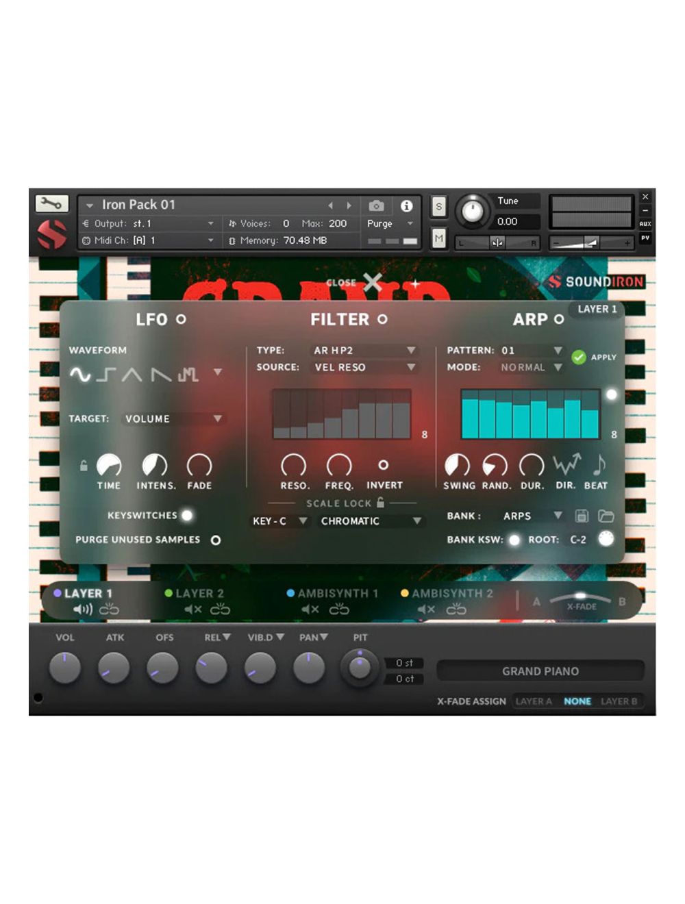 Soundiron Iron Pack 1 - Grand Piano