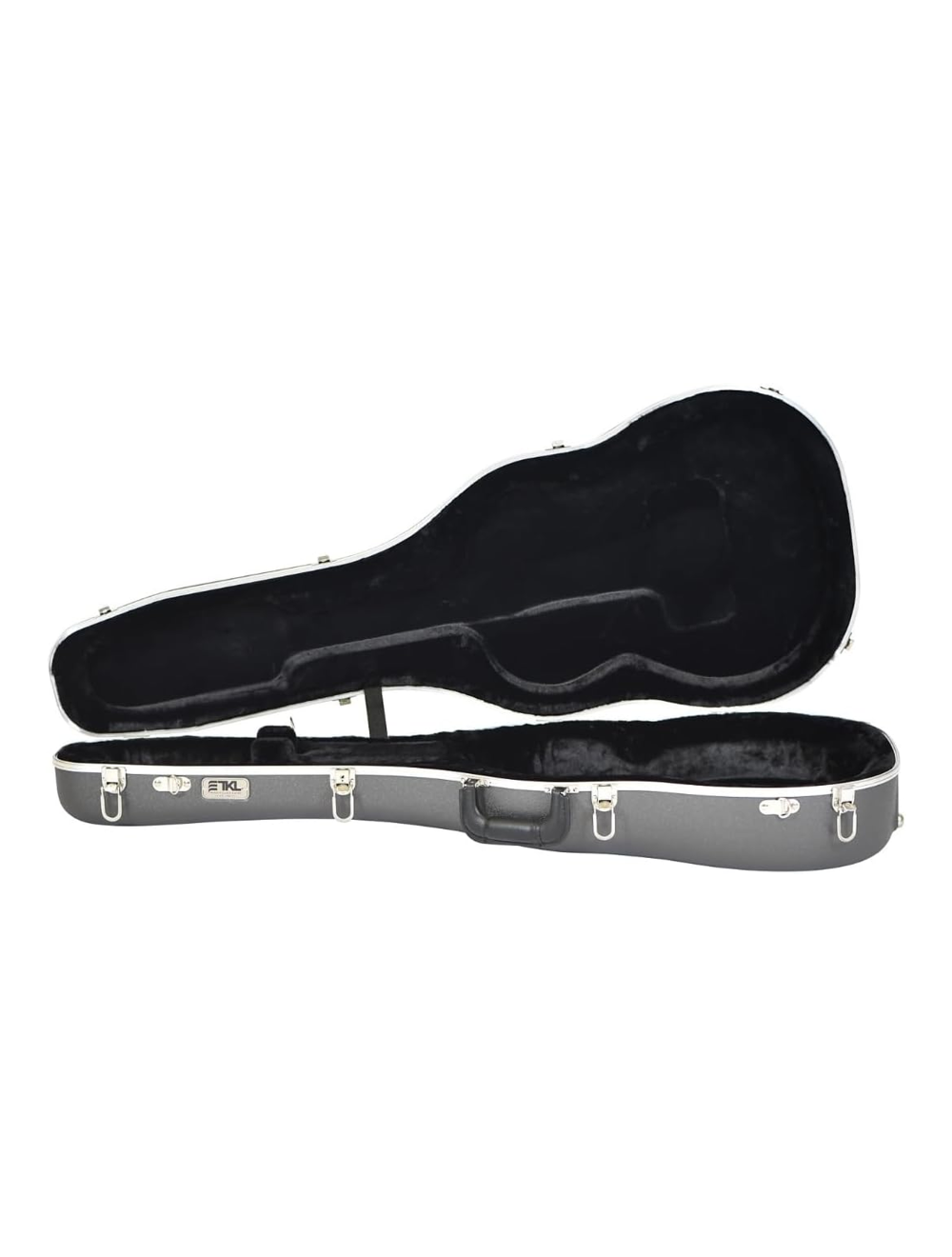 TKL Concept 3.1 Dreadnought Acoustic Guitar Case- Titanium w/ D-Rings - Open Box