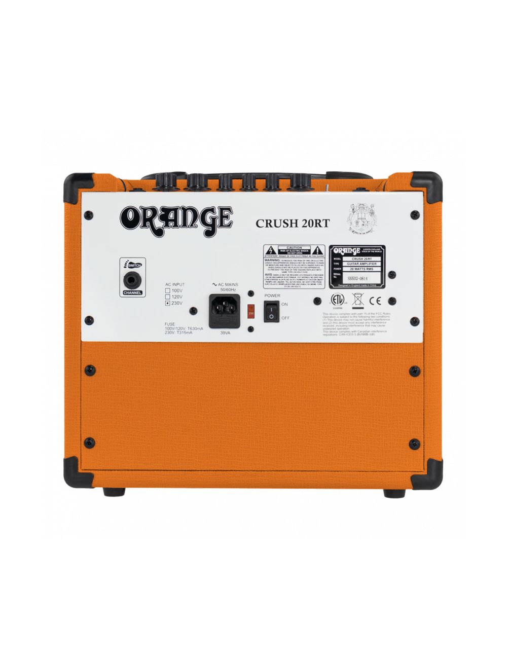 Orange Amplifiers Crush 20RT Combo Amp - Open Box