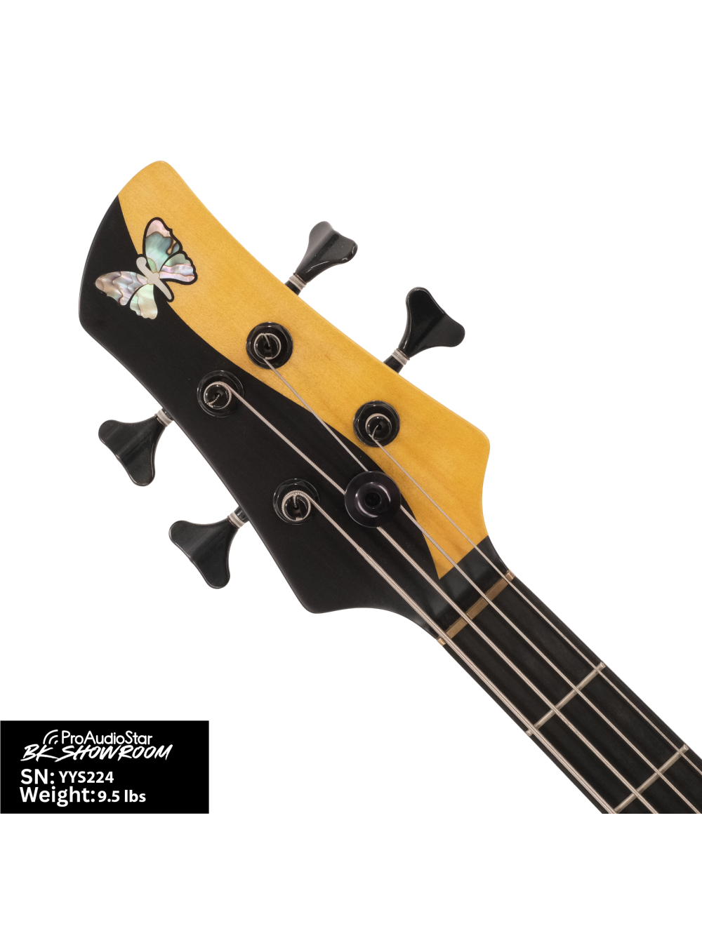 Used Fodera Yin Yang 4 Series II Bass Guitar w/OHSC