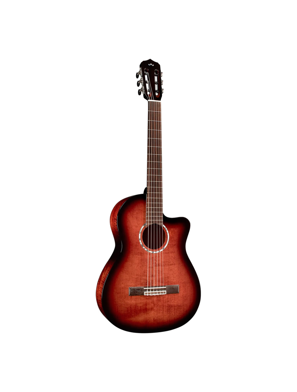 Cordoba Fusion 5 Nylon String Acoustic Electric-Guitar - Edge Burst - B-Stock