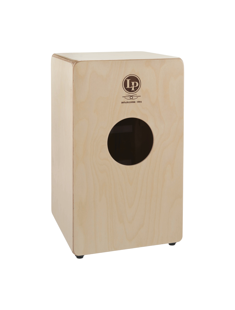 Open Box Latin Percussion LP1491RB Birch Woodshop Cajon - Red Blur