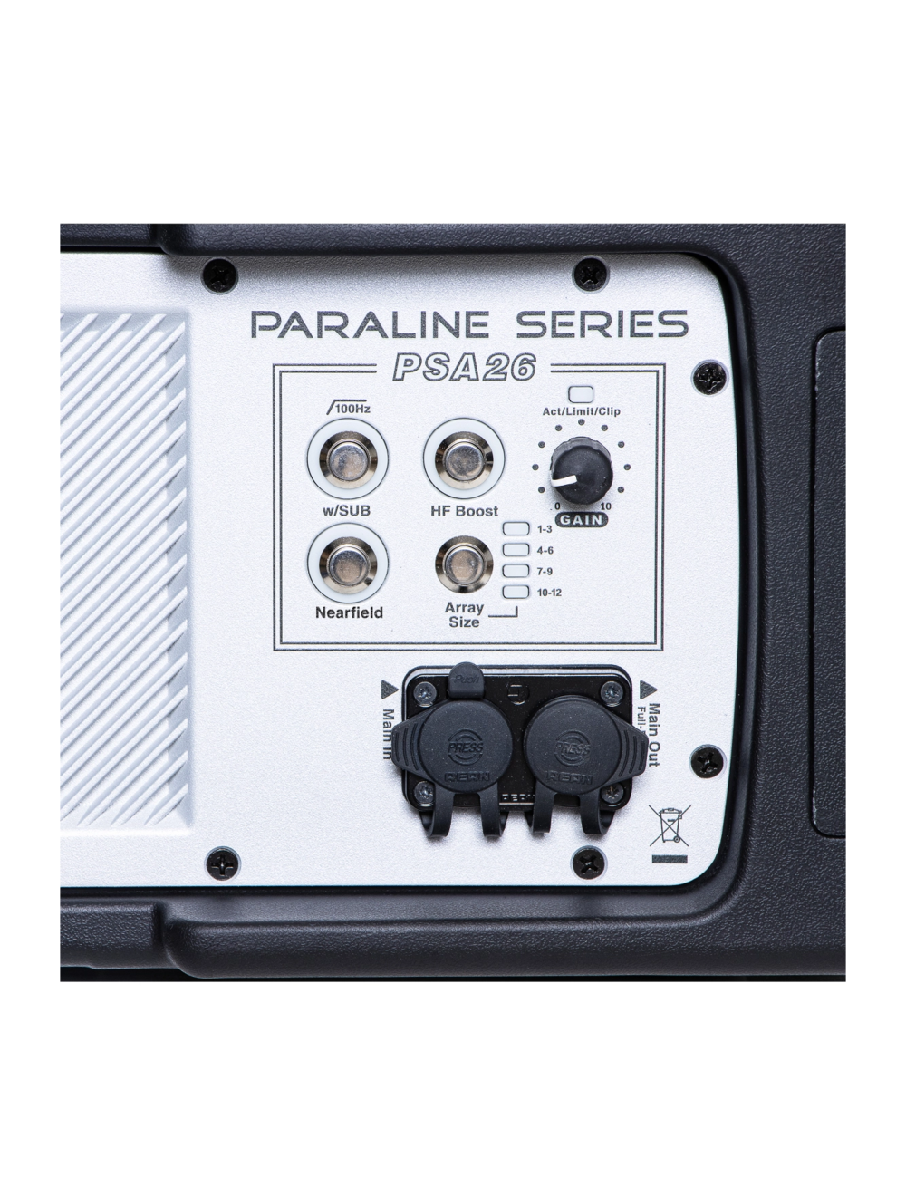 Yorkville PSA26 Paraline 2x6" Powered Line Array Speaker