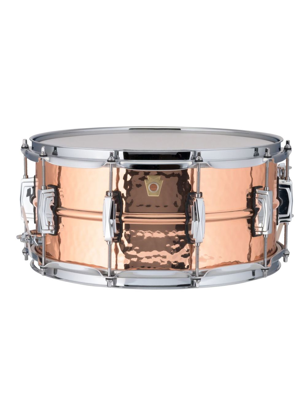 Ludwig 6.5x14" Hammered Copper Snare Drum