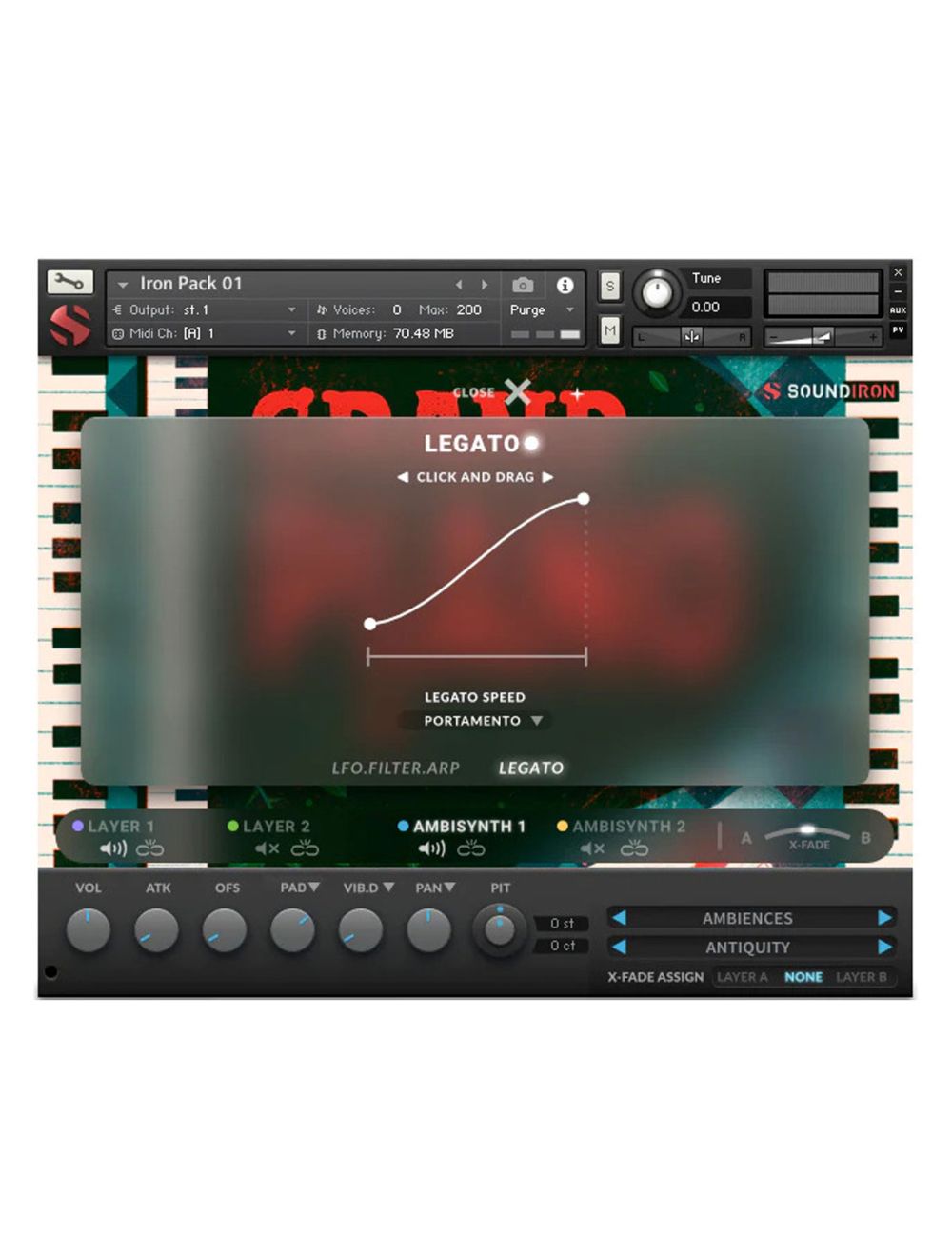 Soundiron Iron Pack 1 - Grand Piano