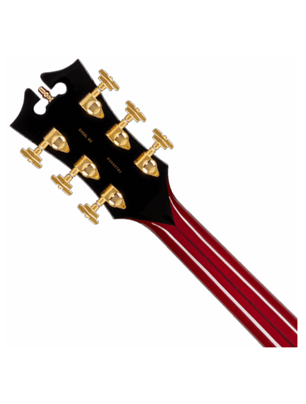 D'Angelico Excel DC Double Cutaway Semi-Hollow Guitar - Trans Cherry