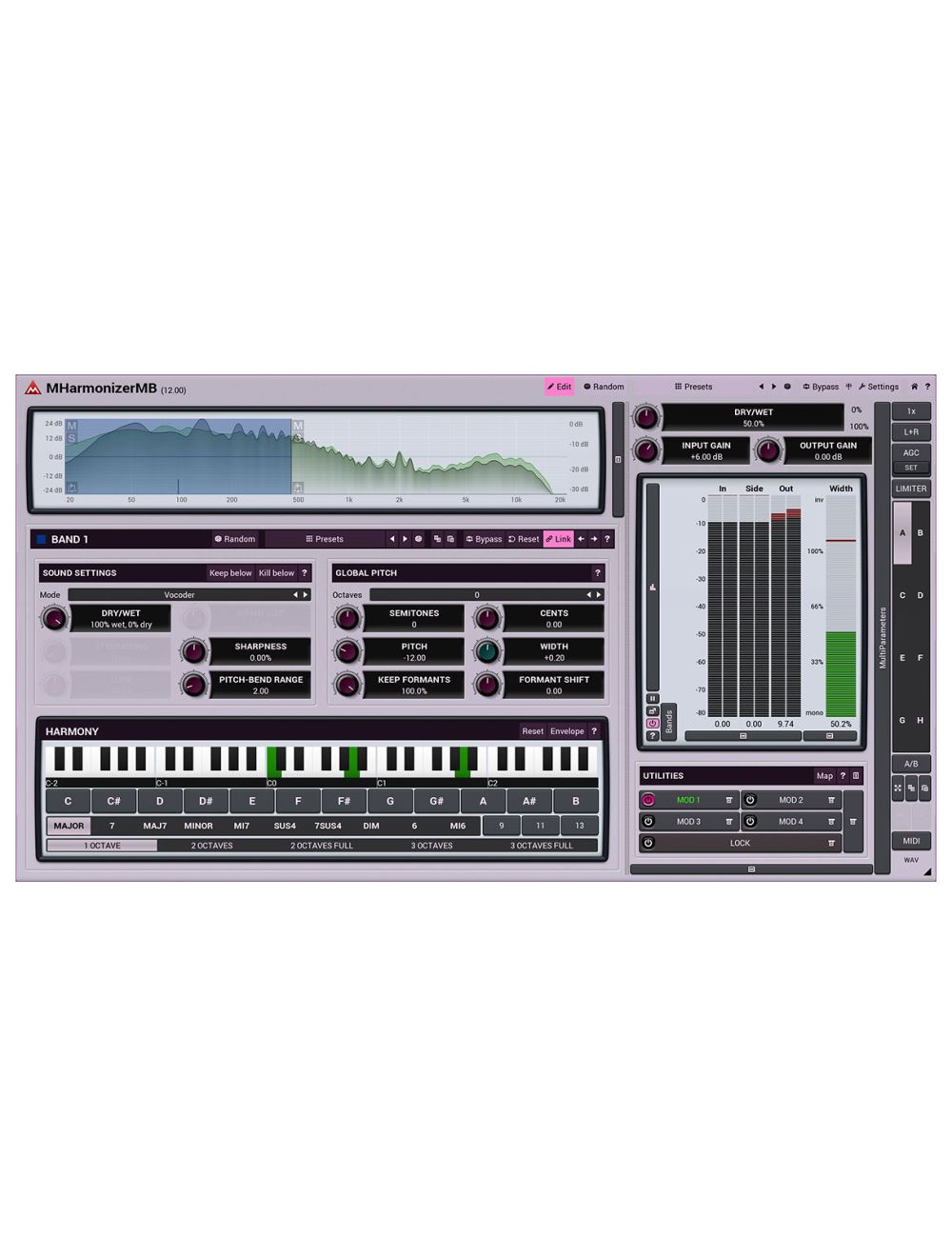 Melda MHarmonizerMB Add Harmonies, Widen/Enhance Recordings