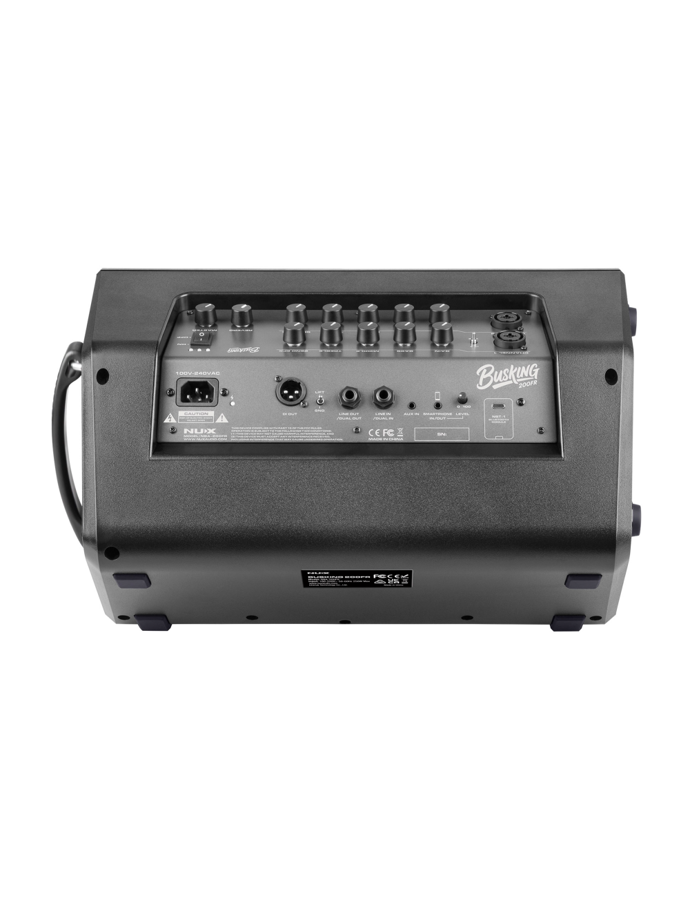 NUX Busking 200FR 276-Watt Portable Speaker