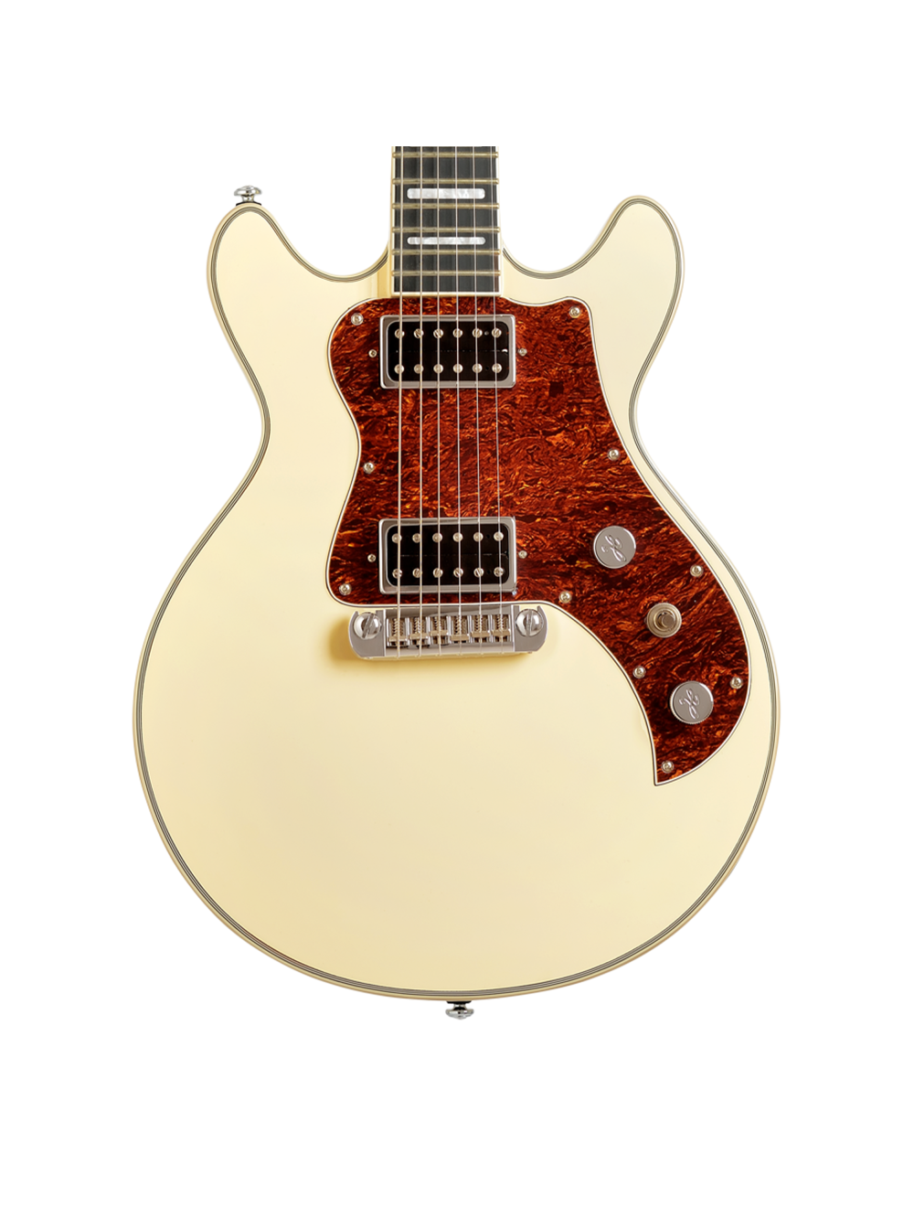Hagstrom Megin Double Cut Electric Guitar - Creme