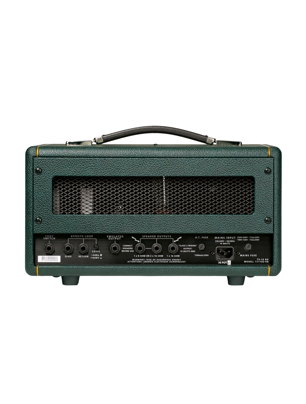 Blackstar TV10BH 10W El34 All-Tube Class A Amp Head