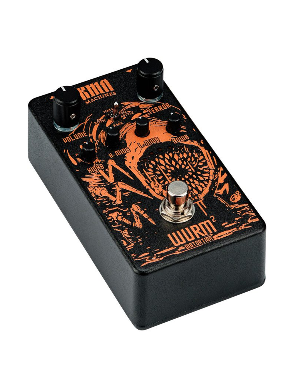 KMA Machines WURM 2 Refined HM2-Style High-Gain Distortion Pedal