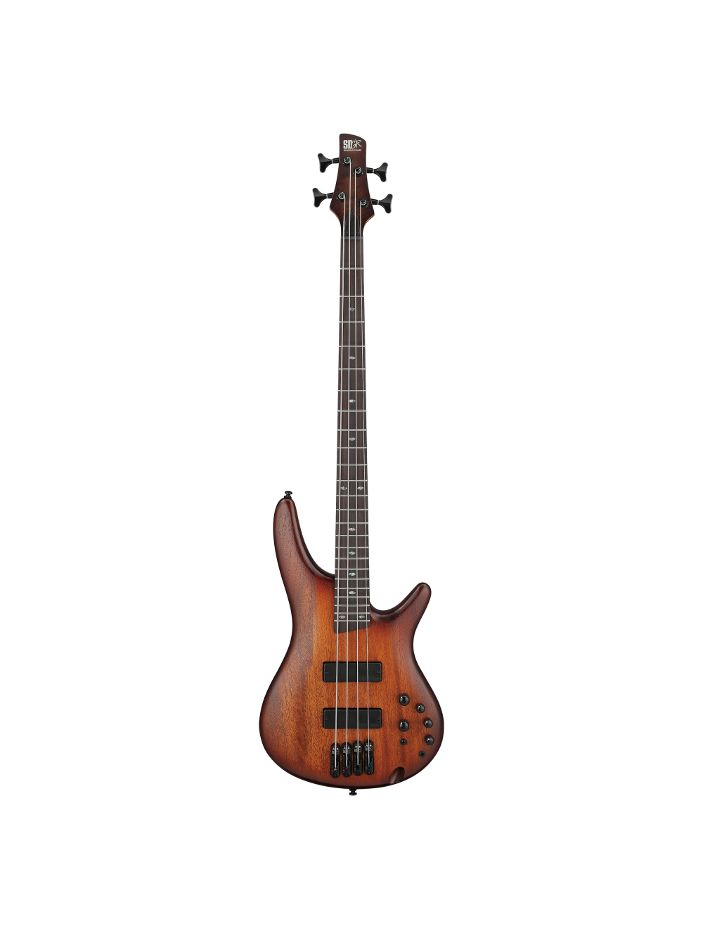 Used Ibanez SR500A SR Standard 4-String Bass - Mahogany Brown Burst Low Gloss
