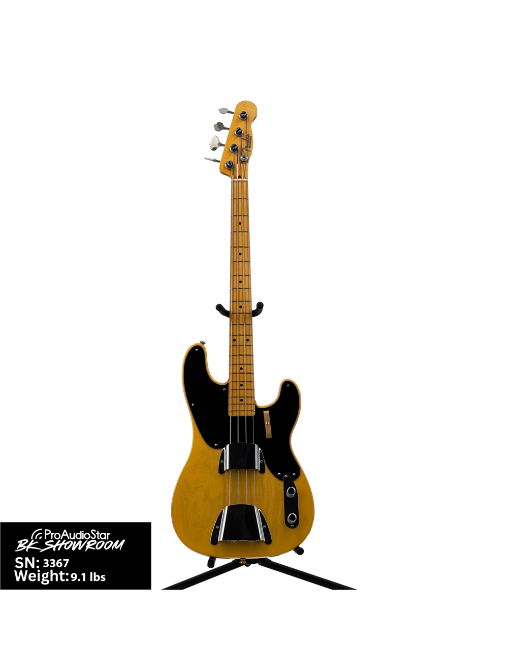 Used Fender Custom Shop '51 Closet Classic Precision Bass - Butterscotch Blonde