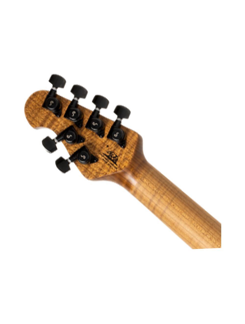 Ernie Ball Music Man Axis Super Sport w/Trem - Satin Charcoal Cloud Flame Top