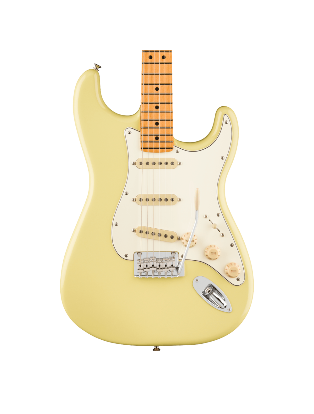 Used Fender Player II Stratocaster - Hialeah Yellow w/Maple FB