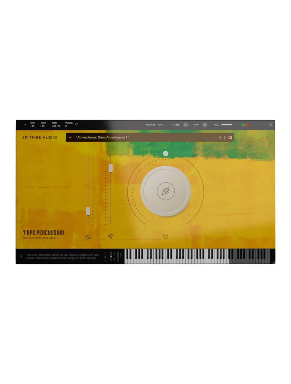 SPITFIRE AUDIO Nok Cultural Ensemble — Tape Percussion