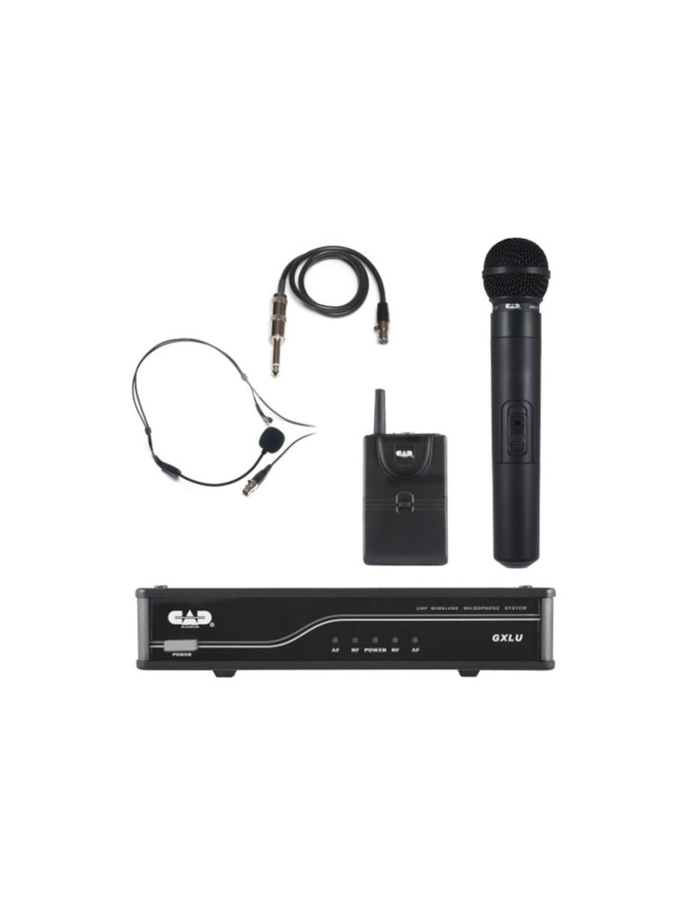 CAD GXLUHBK UHF Wireless Combo System- Handheld and Bodypack K Frequency Band