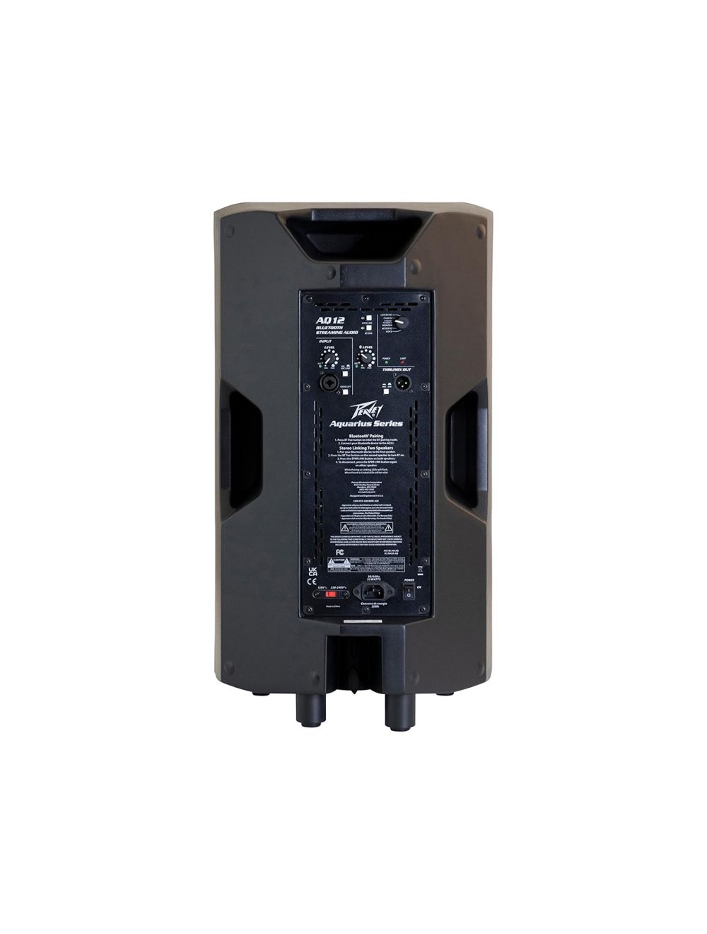 Peavey Aquarius AQ 12 12" Powered Speaker Pair + Cables