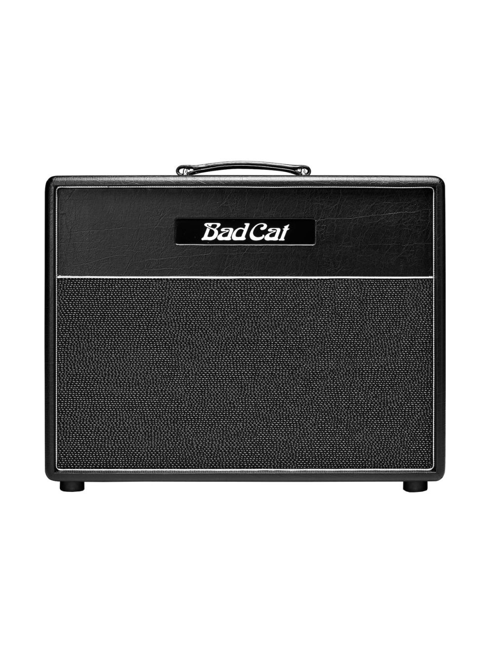 Bad Cat Hot Cat 1x12 Extension Cabinet - Silver Speckled Grille w/Silver Piping