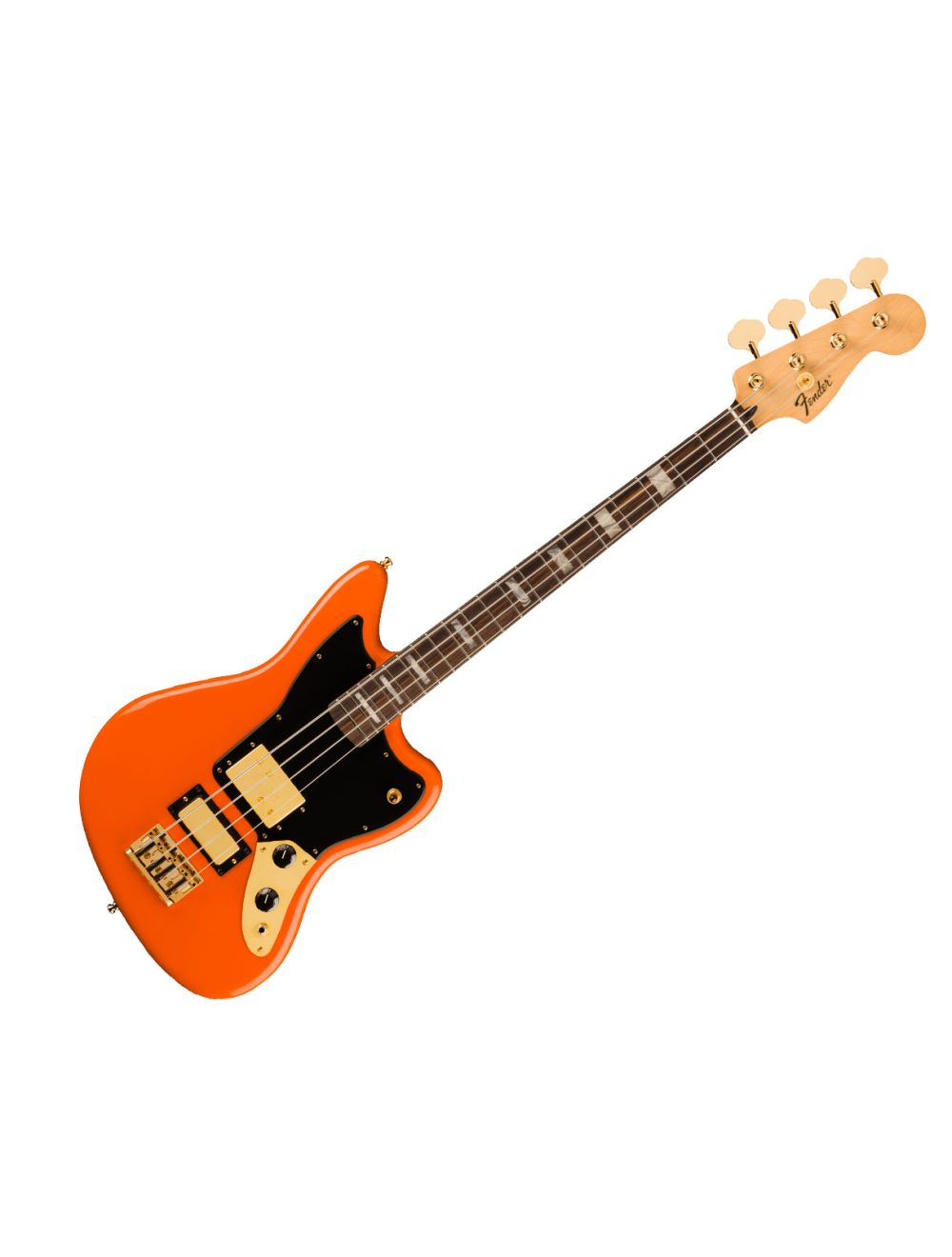 Fender Ltd. Ed. Mike Kerr Jaguar Bass - Tiger's Blood Orange w/ Rosewood FB