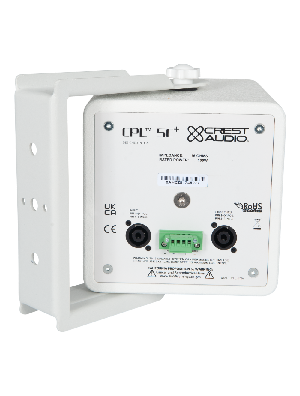 Peavey CPL 5C+ Passive Speaker - White