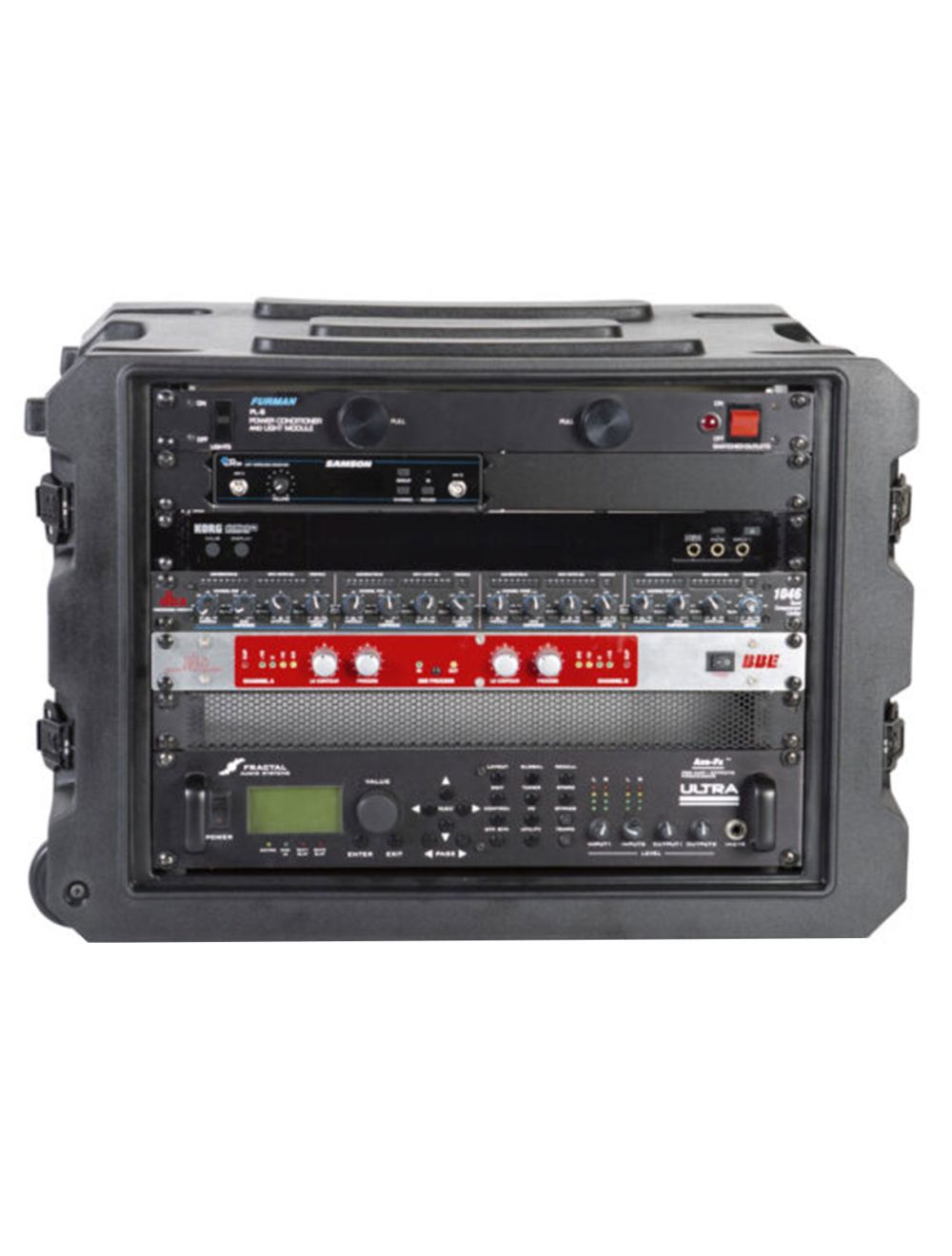 Gator Cases G-PROR-8U-19 Pro-Series 8U Molded Rack Case w/Wheels - Open Box