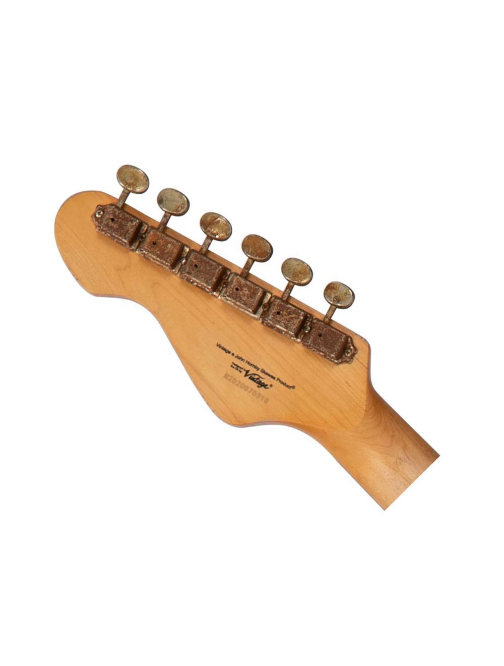 Vintage Icon Series V6 - White over Sunburst