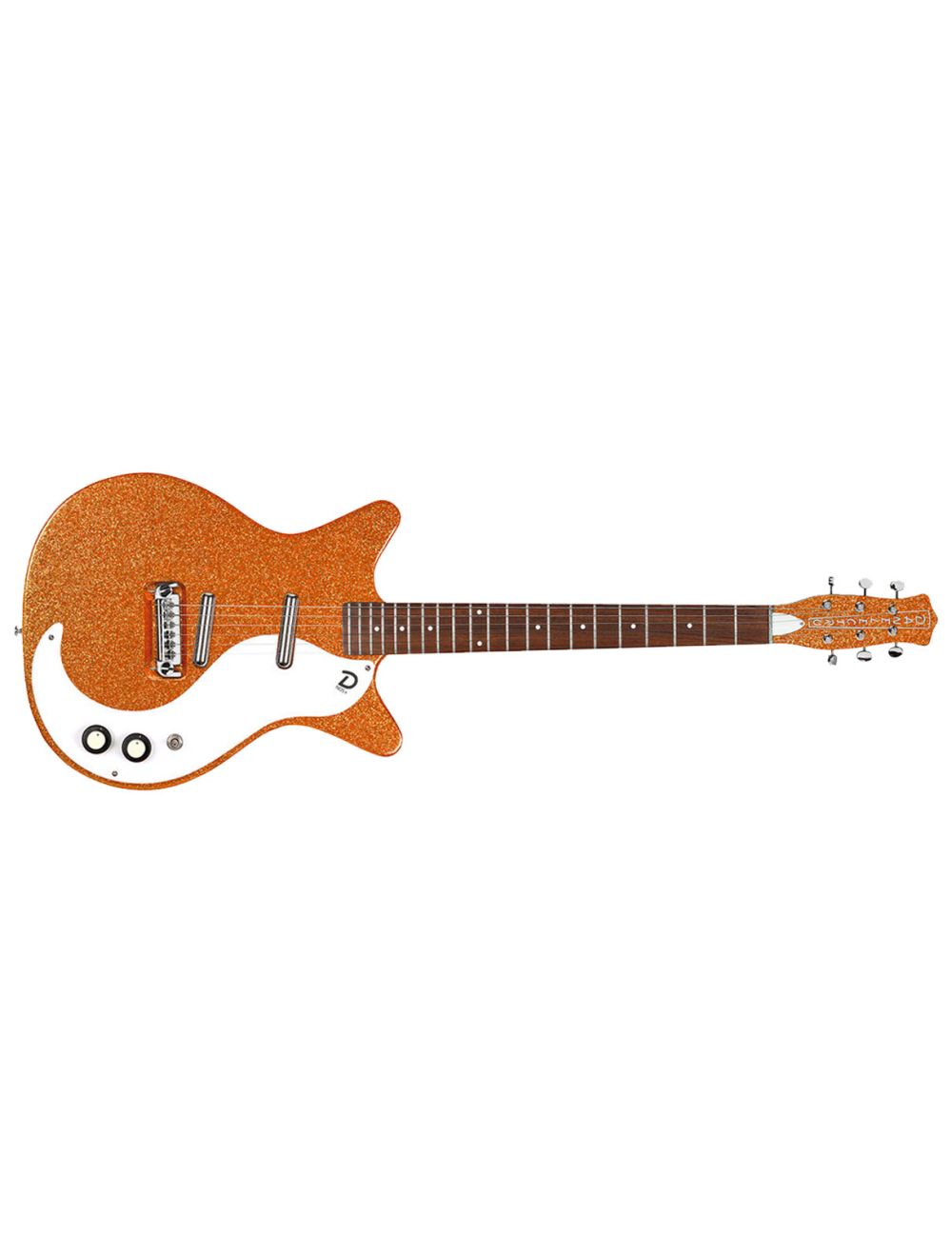 Danelectro '59 MOD NOS Electric Guitar - Orange Metal Flake
