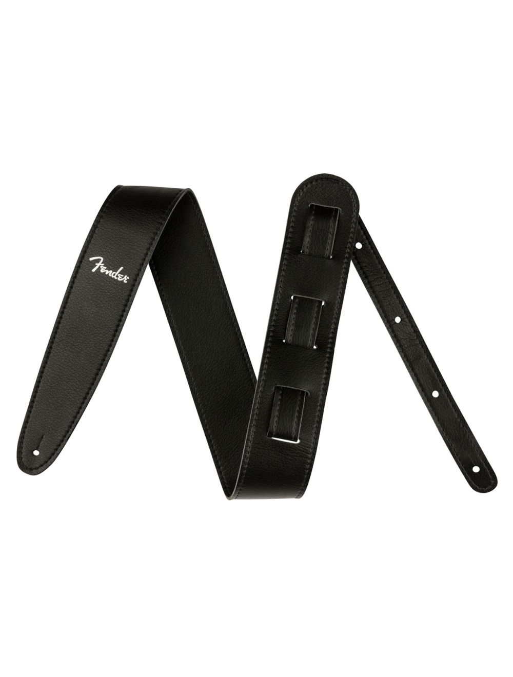 Fender Vegan Leather Strap Black 2.5"