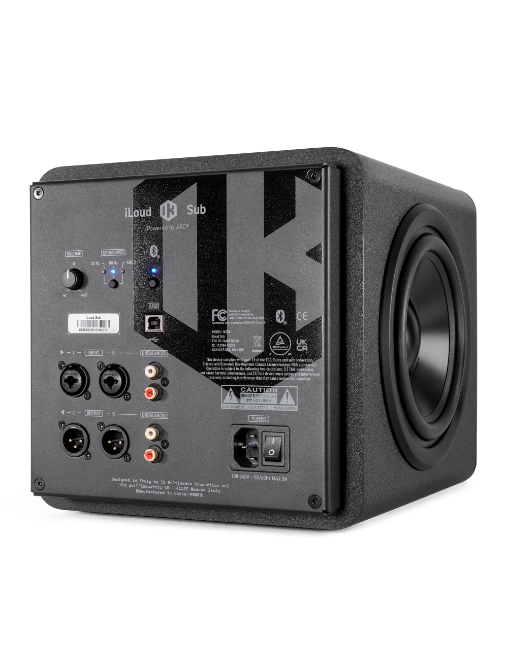 IK Multimedia iLoud Sub w/ ARC X Room Correction Software